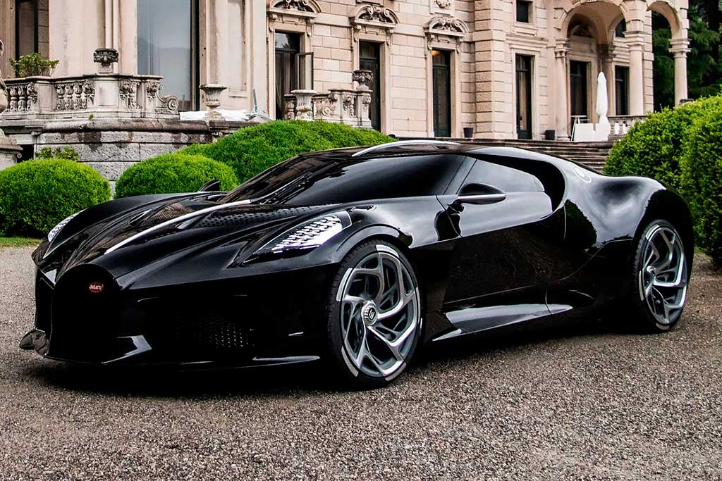 Hypercar Bugatti La Voiture Noire: specifiche, prezzo, cavalli, velocità massima e accelerazione 0 - 100
